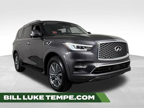 Anthracite Gray 2024 INFINITI QX80 Luxe