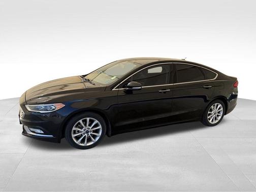 Shadow Black 2017 Ford Fusion SE
