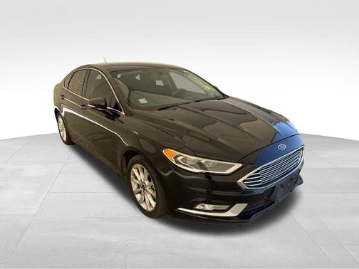 Shadow Black 2017 Ford Fusion SE
