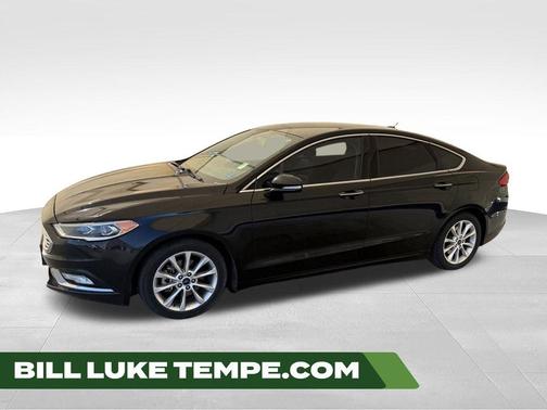 Shadow Black 2017 Ford Fusion SE