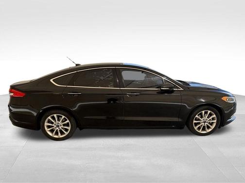Shadow Black 2017 Ford Fusion SE