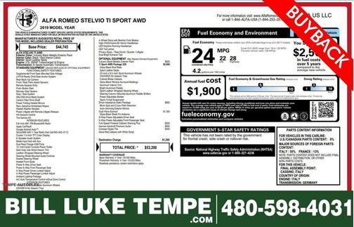 2019 Alfa Romeo Stelvio Ti