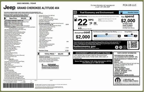 2023 Jeep Grand Cherokee Altitude