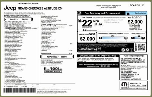 2023 Jeep Grand Cherokee Altitude