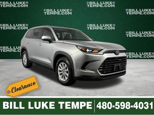 Celestial Silver Metallic 2025 Toyota Grand Highlander XLE