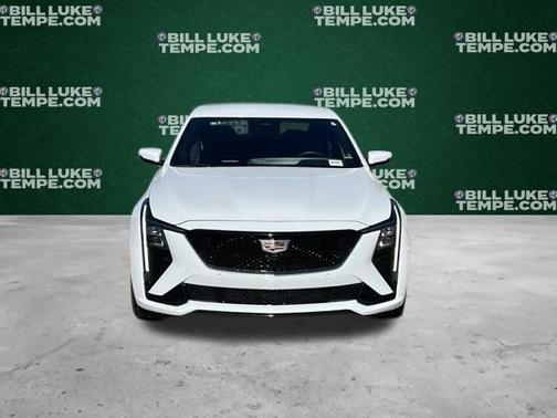 Summit White 2025 Cadillac CT5 Sport RWD