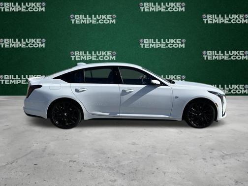 Summit White 2025 Cadillac CT5 Sport RWD