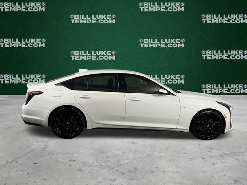 Summit White 2025 Cadillac CT5 Sport RWD