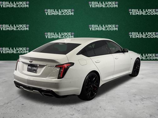 Summit White 2025 Cadillac CT5 Sport RWD