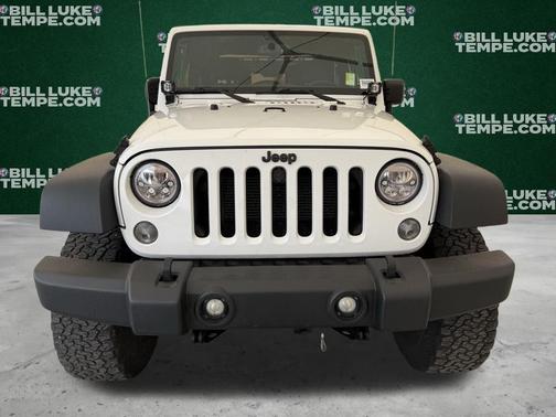 Bright White Clearcoat 2014 Jeep Wrangler Sport
