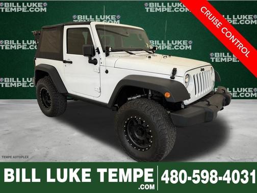 Bright White Clearcoat 2014 Jeep Wrangler Sport