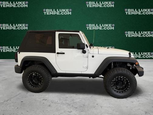 Bright White Clearcoat 2014 Jeep Wrangler Sport