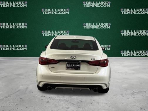 Majestic White 2023 INFINITI Q50 SENSORY