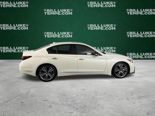 Majestic White 2023 INFINITI Q50 SENSORY