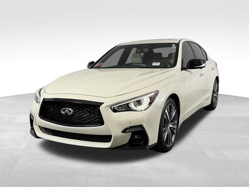Majestic White 2023 INFINITI Q50 SENSORY