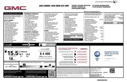 2023 GMC Sierra 1500 AT4