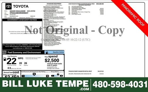 2024 Toyota Grand Highlander LIMITED