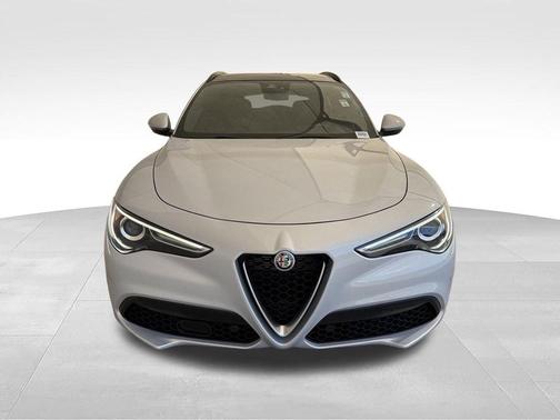 Lunare White Metallic 2020 Alfa Romeo Stelvio Ti Sport