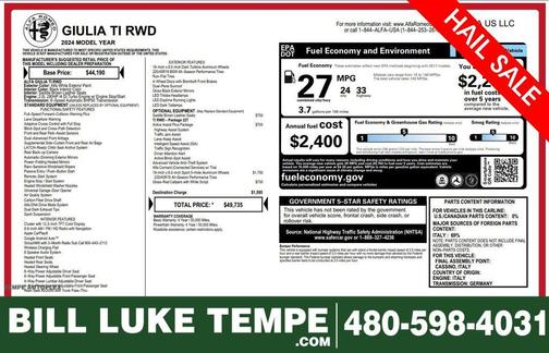 2024 Alfa Romeo Giulia Ti