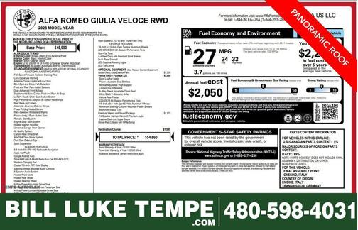 2023 Alfa Romeo Giulia Veloce