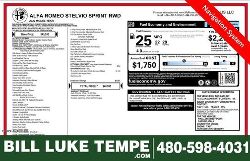 2022 Alfa Romeo Stelvio Sprint