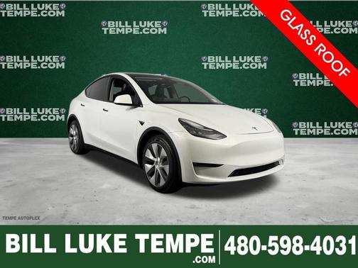 Pearl White Multi 2021 Tesla Model Y Long Range