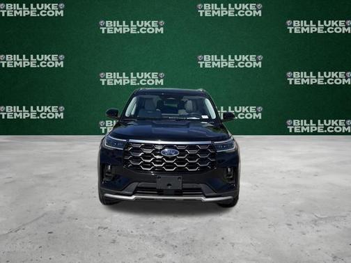 Black Metallic 2025 Ford Explorer Platinum