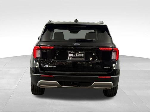 Black Metallic 2025 Ford Explorer Platinum