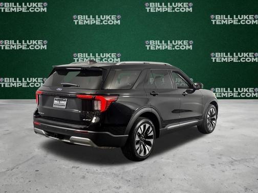 Black Metallic 2025 Ford Explorer Platinum