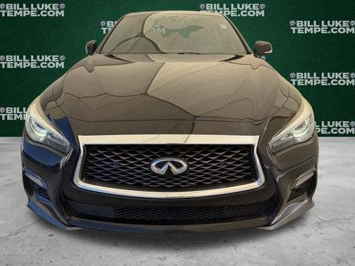 Black 2018 INFINITI Q50 3.0t Red Sport 400