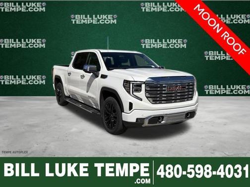 White Frost Tri-Coat 2024 GMC Sierra 1500 Denali
