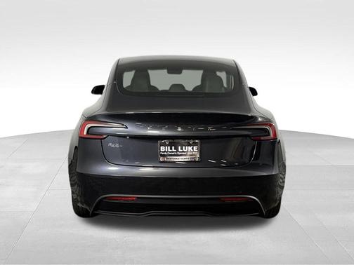 Stealth Gray 2025 Tesla Model 3 Long Range