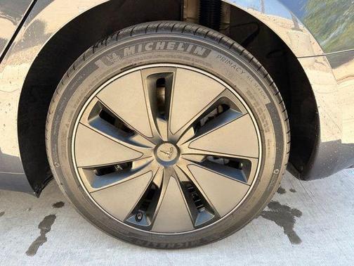 Stealth Gray 2025 Tesla Model 3 Long Range