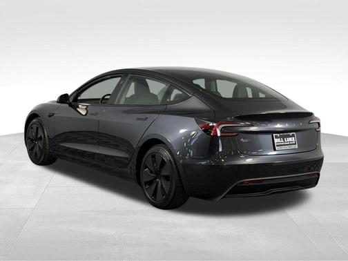 Stealth Gray 2025 Tesla Model 3 Long Range
