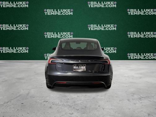 Stealth Gray 2025 Tesla Model 3 Long Range