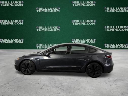Stealth Gray 2025 Tesla Model 3 Long Range