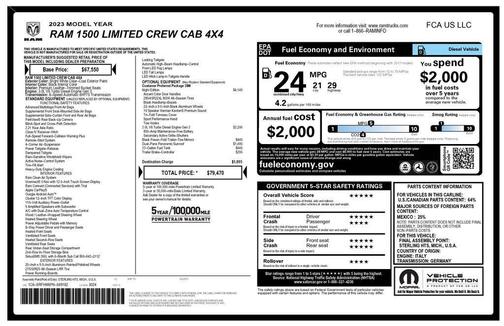 2023 RAM 1500 Limited