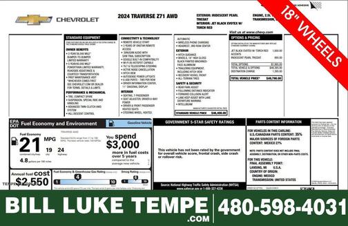 2024 Chevrolet Traverse Z71