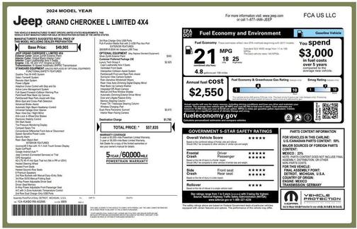 2024 Jeep Grand Cherokee L Limited