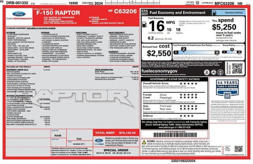 2021 Ford F-150 Raptor