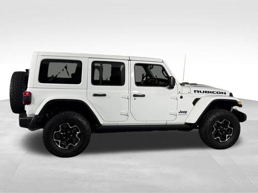 Bright White Clearcoat 2023 Jeep Wrangler 4xe Rubicon