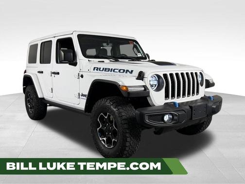 Bright White Clearcoat 2023 Jeep Wrangler 4xe Rubicon