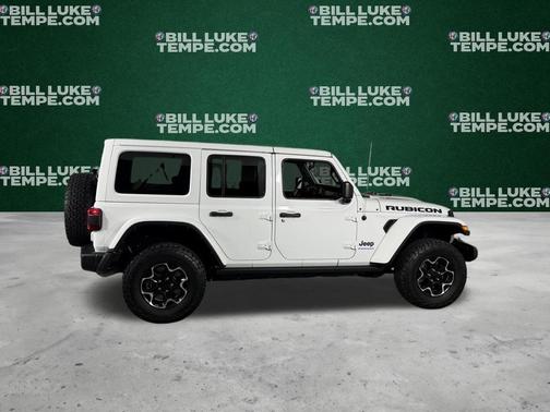 Bright White Clearcoat 2023 Jeep Wrangler 4xe Rubicon