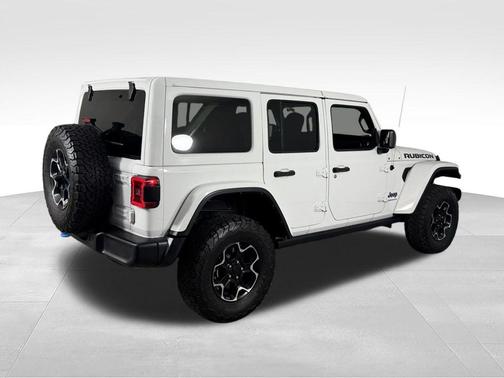 Bright White Clearcoat 2023 Jeep Wrangler 4xe Rubicon