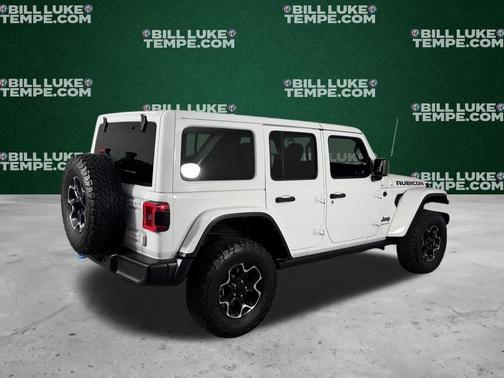 Bright White Clearcoat 2023 Jeep Wrangler 4xe Rubicon