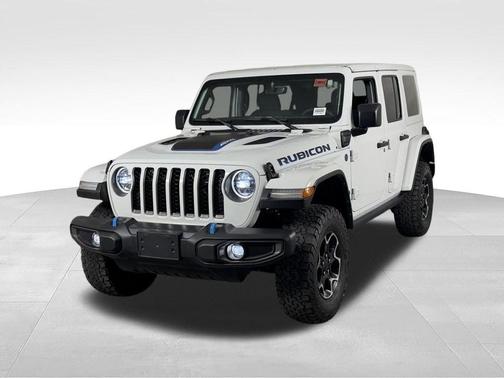 Bright White Clearcoat 2023 Jeep Wrangler 4xe Rubicon