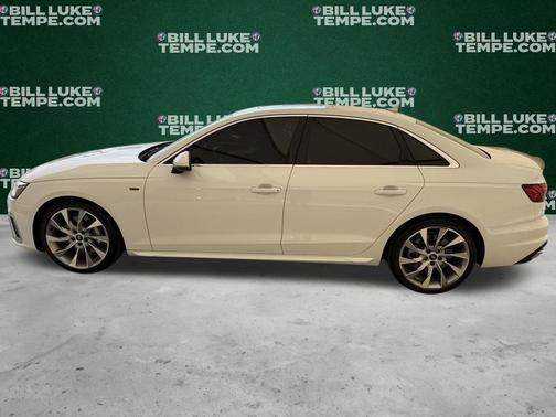 Glacier White Metallic 2020 Audi A4 40 Premium Plus