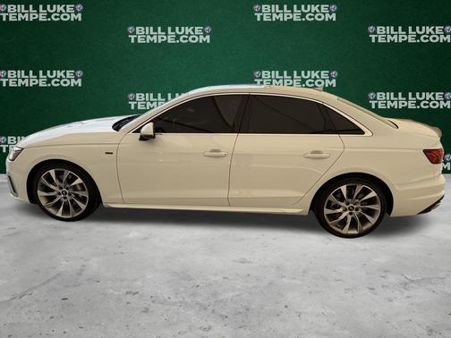Glacier White Metallic 2020 Audi A4 40 Premium Plus