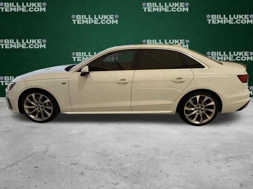 Glacier White Metallic 2020 Audi A4 40 Premium Plus