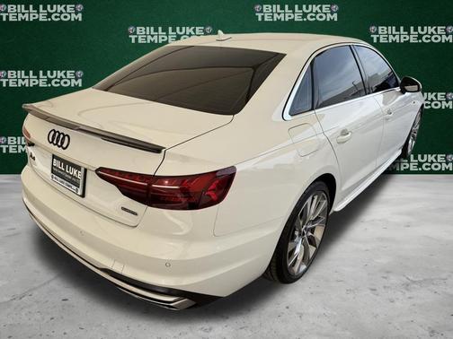 Glacier White Metallic 2020 Audi A4 40 Premium Plus